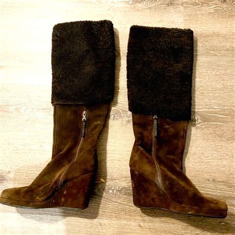 prada furry boots|Prada boots on sale.